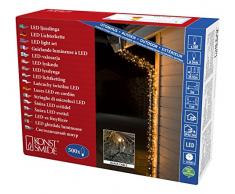 Konstsmide 3645-800 LED catena luminosa, in plastica, nero