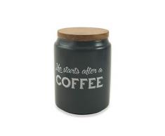 Villa dEste Home Tivoli World Barattolo Caffè con Coperchio Bamboo