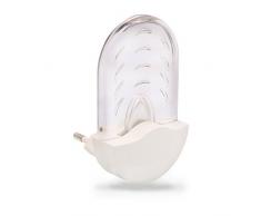 Briloner Leuchten Luce notturna LED bianca, da spina, con sensore, per camerette, 0.5 W, lampadina integrata, 9 x 9 x 5.5 cm (L x A x P)