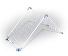 Gimi Alablock Stendibiancheria da Vasca in Acciaio, 10 m Stendibili, metallo