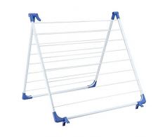 Metaltex Cervino Plus - Stendibiancheria per vasca da bagno, 10 metri di filo - (407405)