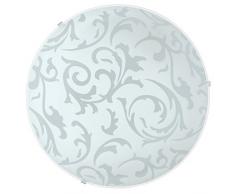 Eglo 90043 Lampada da soffitto E27, Bianco