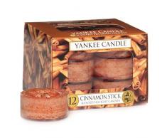 Yankee Candle Candela Luce del Tè, Bastoncino di Cannella