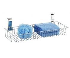 Wenko 20647100 Mensola Smart XL - per scaldasalviette, Acciaio, 50 x 13 x 20 cm, Cromo