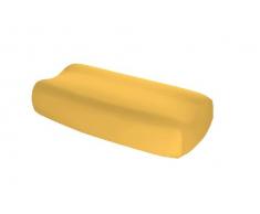 fleuresse, Federa in Jersey per cuscino poggiatesta, Giallo (Gelb), 40 x 60 cm