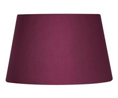 Oaks Lightning - Paralume in cotone, 25 cm, Vinaccia, tessuto