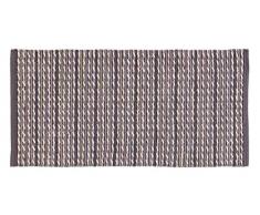 FERIDRAS Twist Tappeto, Cotone, Grigio, 60x120x0.1 cm