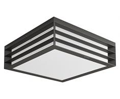 Philips Lighting Moonshine Lampada da Soffitto da Esterno, Grigio Scuro