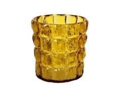 Kartell 1225MM - Vaso Matelassé, Colore: Ambra