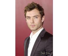 1art1 Jude Law - Portrait Poster Stampa (91 x 61cm)