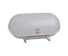 WESCO 222 201-76 Portapane in Acciaio Verniciato a Polvere, 23 x 44,30 x 21 cm, Colore: Grigio