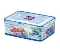 Lock & Lock, contenitore di stoccaggio rettangolare - trasparente / blu, 2,6 l