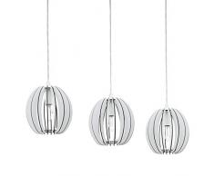 EGLO COSSANO Lampadario a Sospensione, Argento