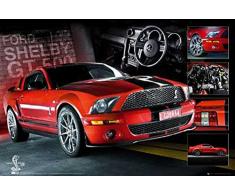 Empire 335005 Auto - Easton - Red Mustang - Poster 91.5 x 61 cm