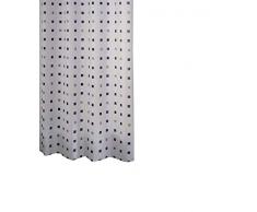 RIDDER Domino 413130-350 Tenda da Doccia in Tessuto 180x200 Colore: Blu