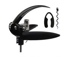 GP&ME Sommelier Set Levatappi Automatico, Plastica, Nero