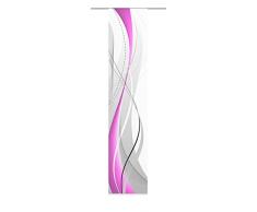 Home fashion 87152Â -Â 763Â H: 300Â x B: 60Â cm Tenda a Pannello Carlisle, Tessuto Decorativo, Viola