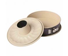 Kaiser Springform Teglia per Torte con Base a Tubo, Rivestimento Antiaderente, 26 cm