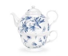 Portmeirion - Teiera e Tazza Singola Botanic, Colore: Blu