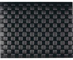 Saleen - Tovaglietta americana rettangolare, 30 x 40 cm, Nero, 1 pezzo