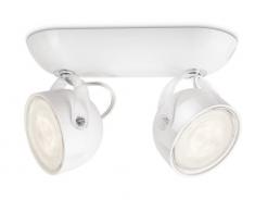 Philips Dyna Lampada con 2 Faretti, LED, Bianco