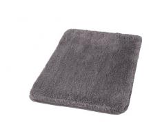 Kleine Wolke Meusch 2327901519 - Tappeto da Bagno a Pelo Lungo, Morbidissimo, da 60 x 90 cm, Colore: Grigio carboncino