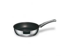 Berndes Injoy Steel Padella Fonda 20 cm, 1.5 Litri, Acciaio Inox