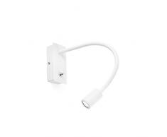 Faro 41023 - Sami LED Lampada da Parete Lettore Bianca