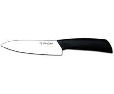 Sanelli Ambrogio Chef Ceramic Coltello Cuoco 15 cm, Bianco, 27.0x4.5x1.5 cm