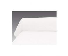Federa per cuscino cilindrico 85 x 130 cm ATMO in tinta unita bianca