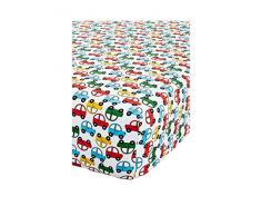 Catherine Lansfield trasporti, poliestere, bright, cuscino 3D, Bright, Lenzuolo con gli angoli 1 piazza