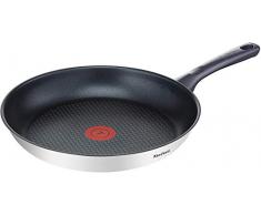 Tefal Daily Cook - Padella Antiaderente in Acciaio Inox SartÃ©n 30 cm Inox