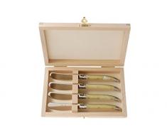 LAGUIOLE - Set di 4 coltelli da Formaggio, Avorio