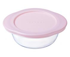 Pyrex MY First Teglia Tonda con Coperchio, 14x12x5 cm
