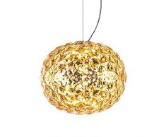 Kartell Planet Lampada a Sospensione 22 W, Giallo, 31x27 cm