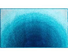 Grund Sunshine Tappeto per Il Bagno, Poliacrilico Supersoft, Turchese, 60x100 cm
