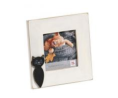Walther Cats Cornice Portafoto, Bianco, 9 x 9 cm