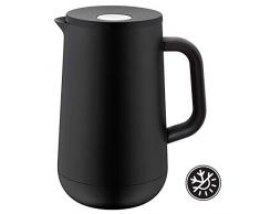 WMF Caraffa Termica Impulse caffÃ¨ tÃ¨ Nero 1,0l, Altezza 23,4Â cm Inserto di Vetro Chiusura Automatica 24h Caldo & Freddo Confezione Regalo