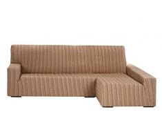 Martina Home - Copridivano Elastico per Chaise Longue Braccio Destro 32x42x17 cm Dorato