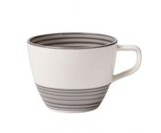 Villeroy & Boch Manufacture Gris Tazza da Caffè, 250 ml, Porcellana Premium, Grigio
