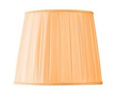 Paralume Plissettato forma US Ã 35Â x 25Â x 28.5Â (plissÃ© mano) Mandarino