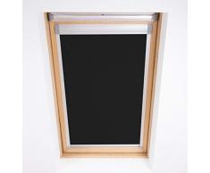 Bloc Skylight Blind M04Â - Tenda a rullo oscurante per lucernari Velux, 603mm X 730mm, Bianco