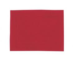 Wenko 20832100 Tappetino Fuori Doccia Paradise Rosso - scendibagno, Cotone, Rosso