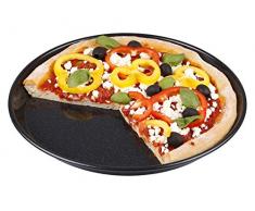 CHG - Teglia da Pizza Rotonda, Emaille, Smalto, 32 x 3 cm