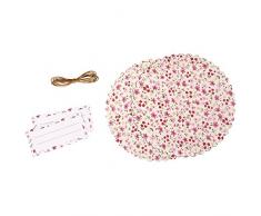 RAYHER 68003000Â Decorativo Set F. Barattolo di marmellata Fiori Assortiti, 1set