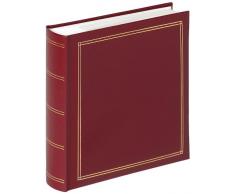 Walther Design ME-138-R Album Ad Inserimento per Bambini per 200 Foto, PVC, Rosso, 21 x 5 x 22 cm