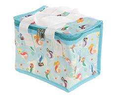 Puckator Borsa Termica Portapranzo, in Tessuto, con Stampa di Magiche Sirene Marine