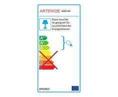 Artemide Miconos Lampada da Parete, Cromo