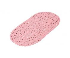 Douceur dintÃ©rieur - Tappetino per Vasca da Bagno, Motivo: ciottoli, 69 x 36 x 1 cm, Rosa, 69 x 36