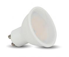 V-TAC 1612 - VT-1871, faretto LED 5 W GU10 da incasso, 170-240 V, SMD LED 6000 kelvin, luce bianca fredda